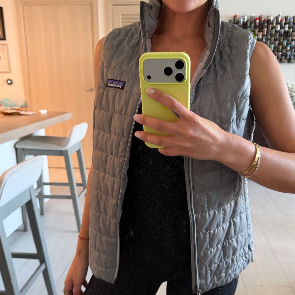 Patagonia Women's Silver Quilted Vest